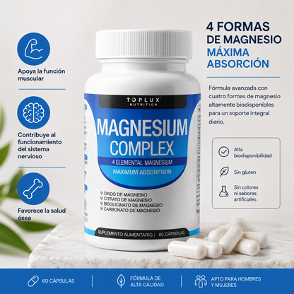 MAGNESIO COMPLEX 600MG